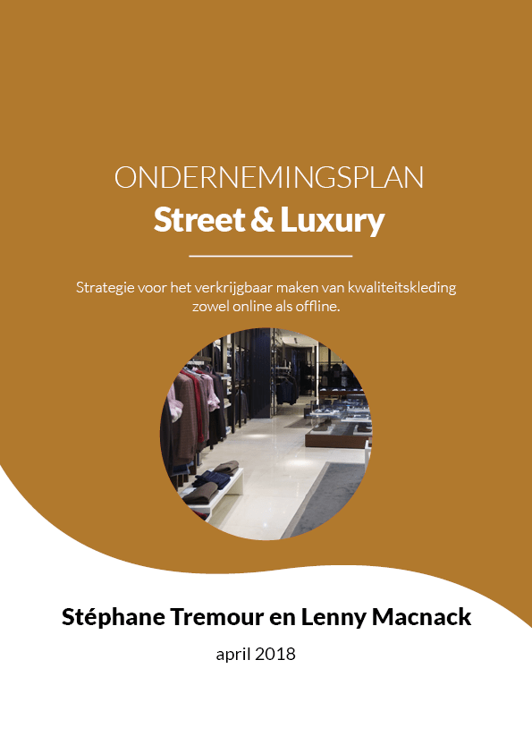 Ondernemingsplan Street & Luxury
