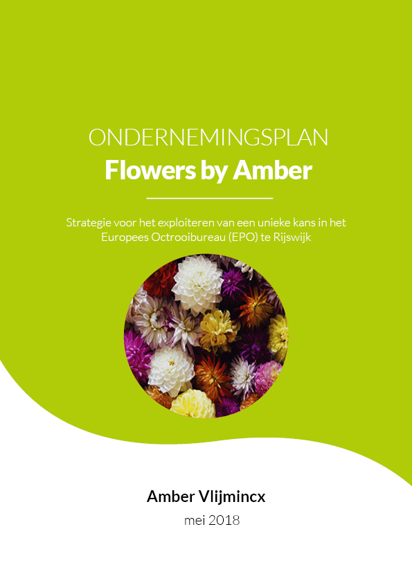 Ondernemingsplan Flowers by Amber