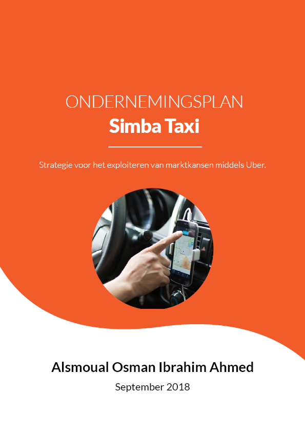 Ondernemingsplan taxi